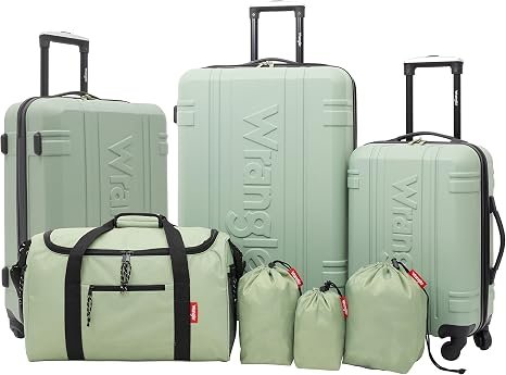 Wrangler Venture 7-Piece Luggage & Travel Set
