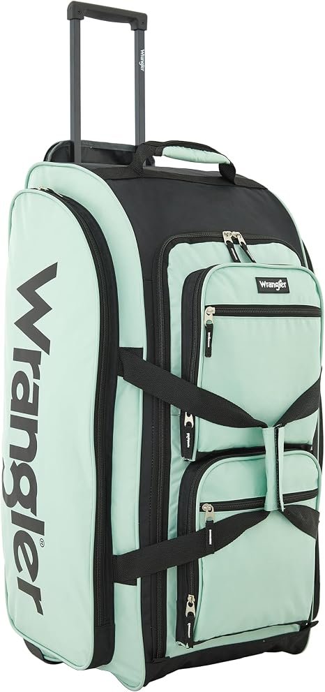 Wrangler Wesley Rolling Duffel (Seafoam)